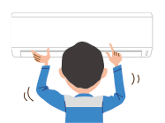 エアコン修理のイメージイラスト