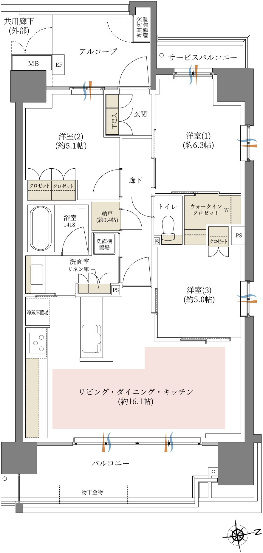 jtype間取り図