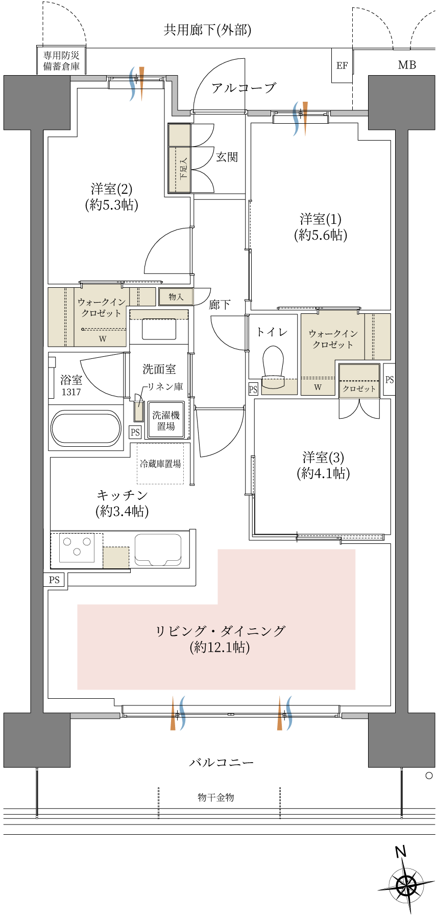 d2type間取り図