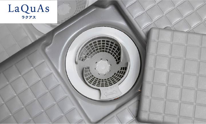 パッとくるりんポイ排水口