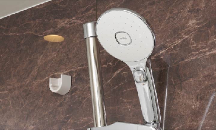 スイッチ付エコアクアシャワー