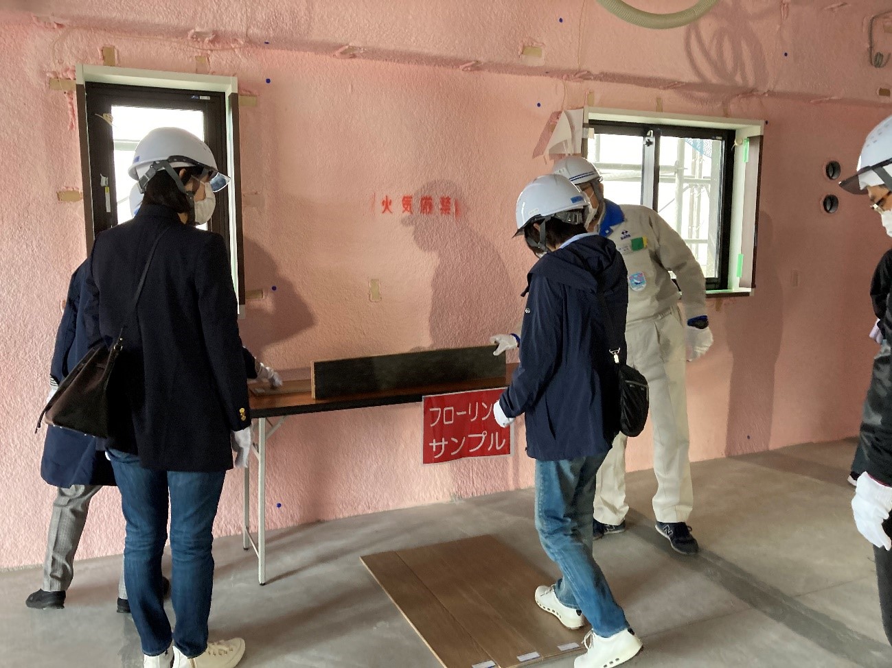 真上町現場見学会写真４