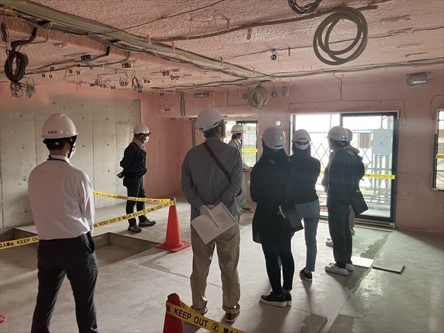 天王寺現場見学会写真②